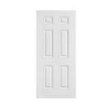 6 Panel Textured Fiberglass Door - Shed Windows and More, Inc.