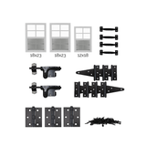 Third Coast Craftsman Chicken Coop Plan Windows and Hardware - Shed Windows and More, Inc.