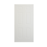 Steel Smooth 6 Panel Steel Door 36" x 79" - Shed Windows and More, Inc.