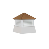 21" Vinyl Cupola with Hip Roof - Shed Windows and More, Inc.