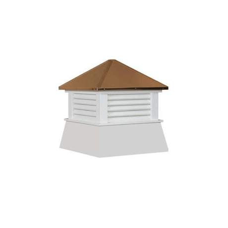 21" Vinyl Cupola with Hip Roof - Shed Windows and More, Inc.