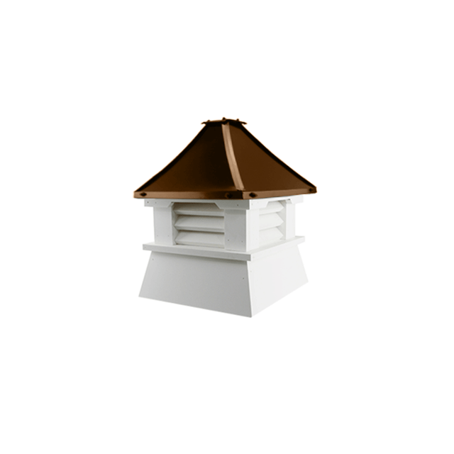 21" Vinyl Cupola with Pagoda Roof - Shed Windows and More, Inc.