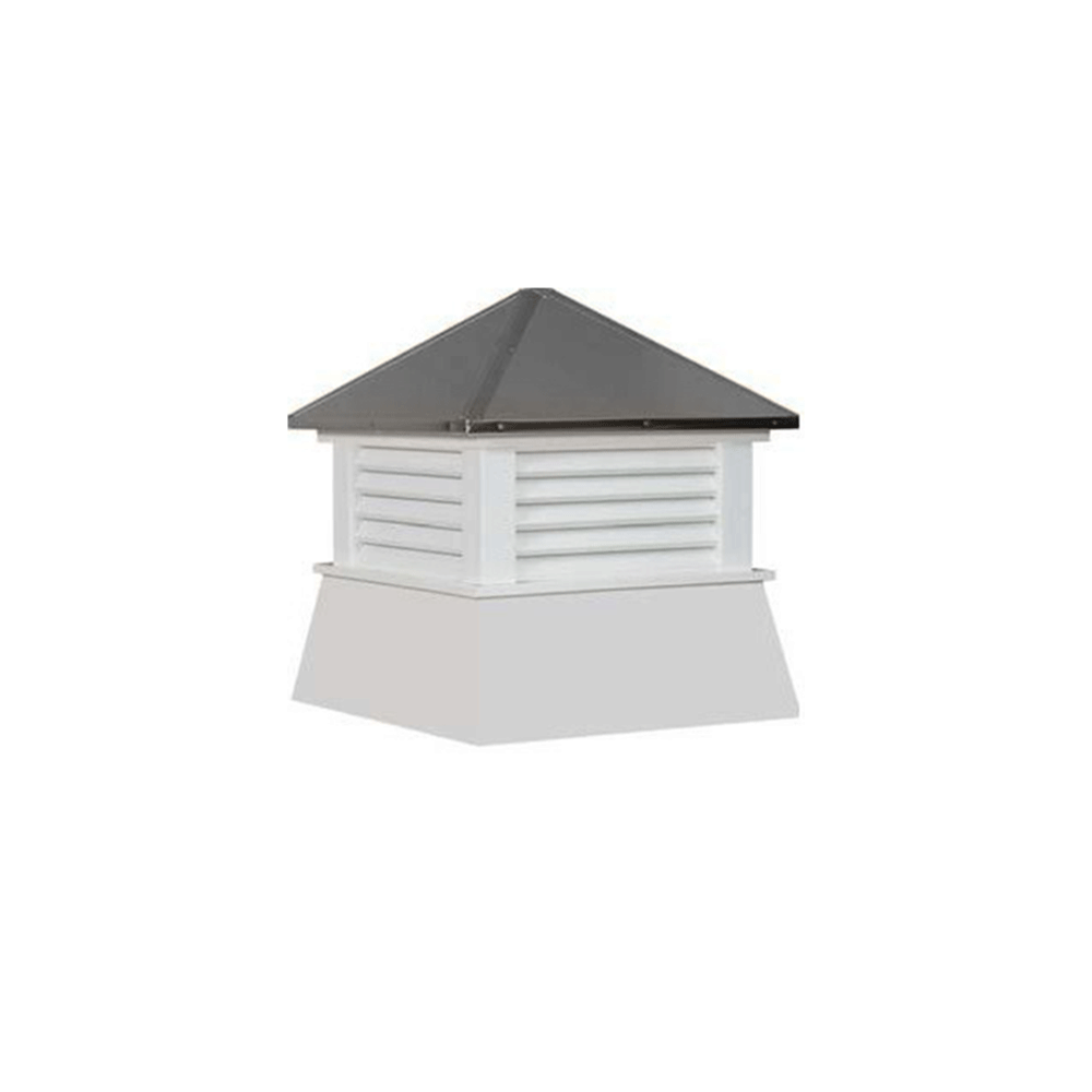 21" Vinyl Cupola with Hip Roof - Shed Windows and More, Inc.