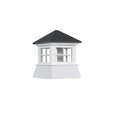 21" Vinyl Cupola with Hip Roof - Shed Windows and More, Inc.