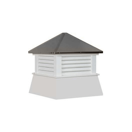 25" Vinyl Cupola with Hip Roof - Shed Windows and More, Inc.