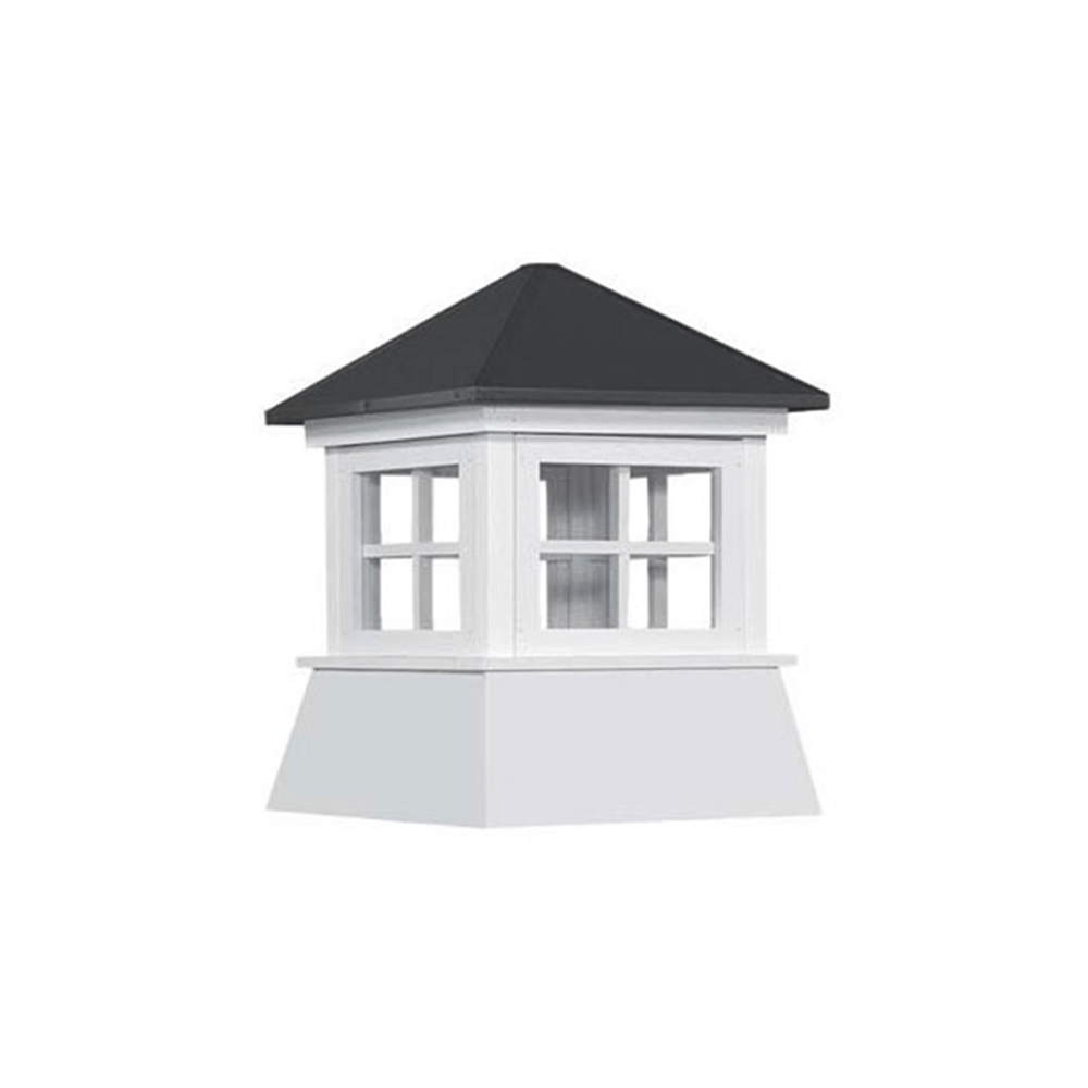 25" Vinyl Cupola with Hip Roof - Shed Windows and More, Inc.