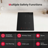 Gasland 12” Induction Cooktop Double Burner Sensor Control - Shed Windows and More, Inc.