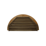 Half Round Half Octagon Back Wood Vent - Shed Windows and More, Inc.