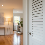 Louver Door Insert Flush Door - Shed Windows and More, Inc.