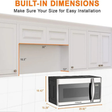 Gasland 30” 1.9 Cu Ft Over The Range Microwave - Shed Windows and More, Inc.