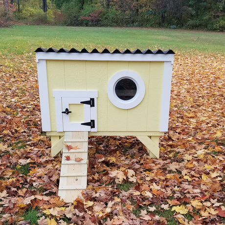 Fixed 10" Round Window with Tempered Glass Lifestyle Photo