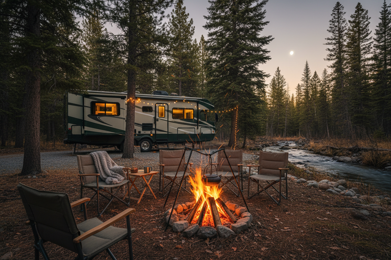 rv campfire