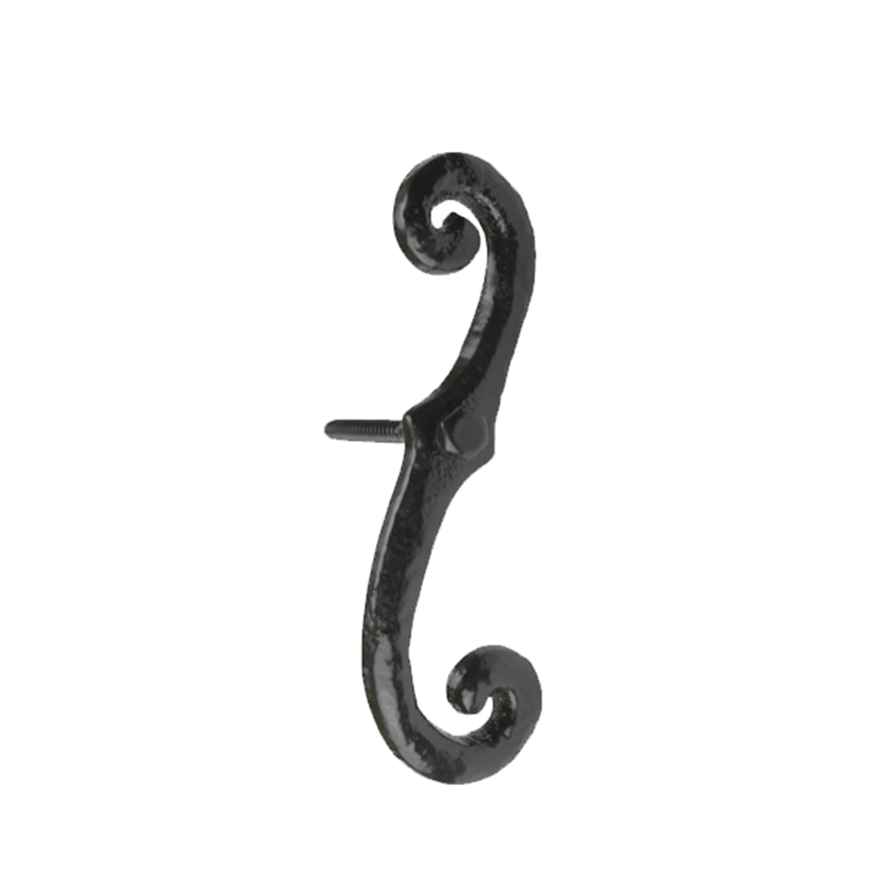 Hammered Style Shutter Dogs w/ Hardware (Pair) - Shed Windows and More, Inc.