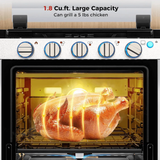 Camplux RV Oven w/3 Burners Cooktop - Shed Windows and More, Inc.