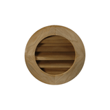 Wood Vent Round, Octagon Backside Vent - Shed Windows and More, Inc.