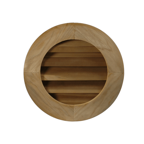 Wood Vent Round, Octagon Backside Vent - Shed Windows and More, Inc.