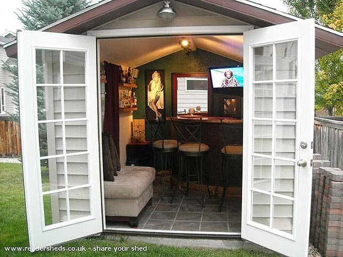 Pub Shed Windows