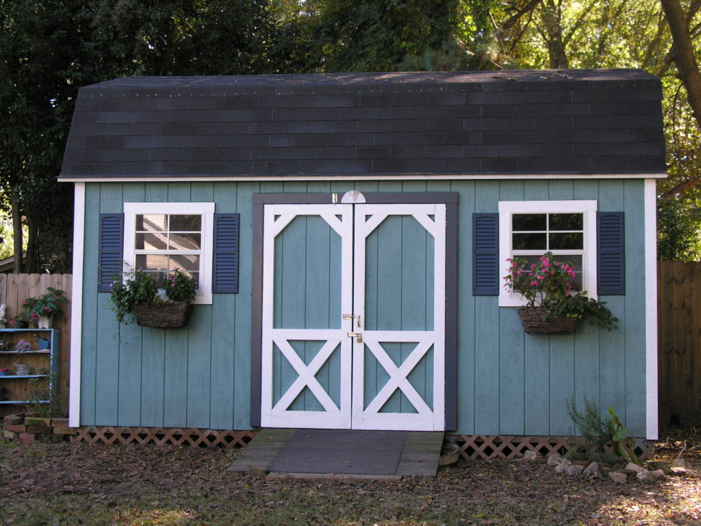 Shed Flower Boxes