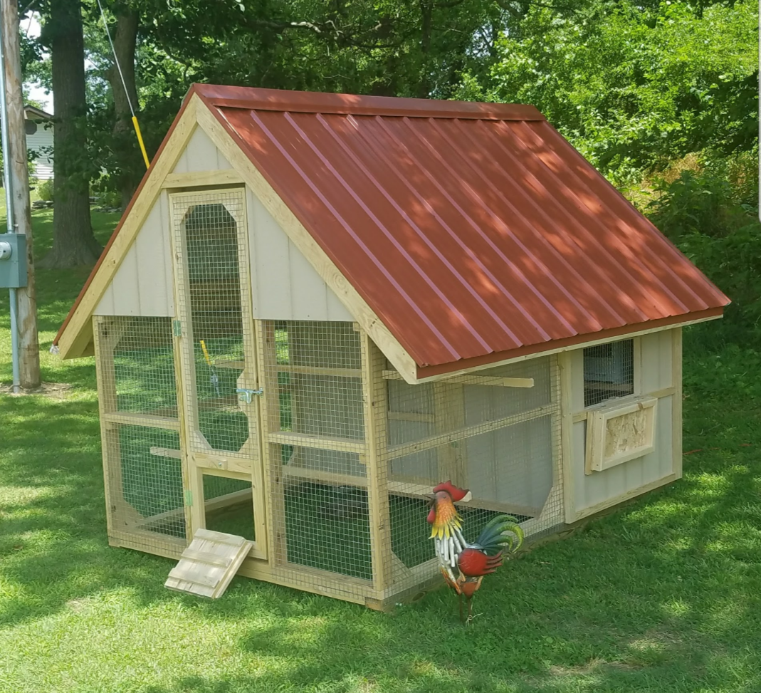 Playhouse to Chicken Coop Conversions