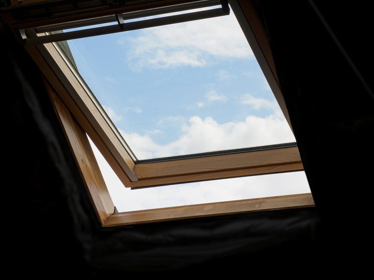Cooling-opening skylights