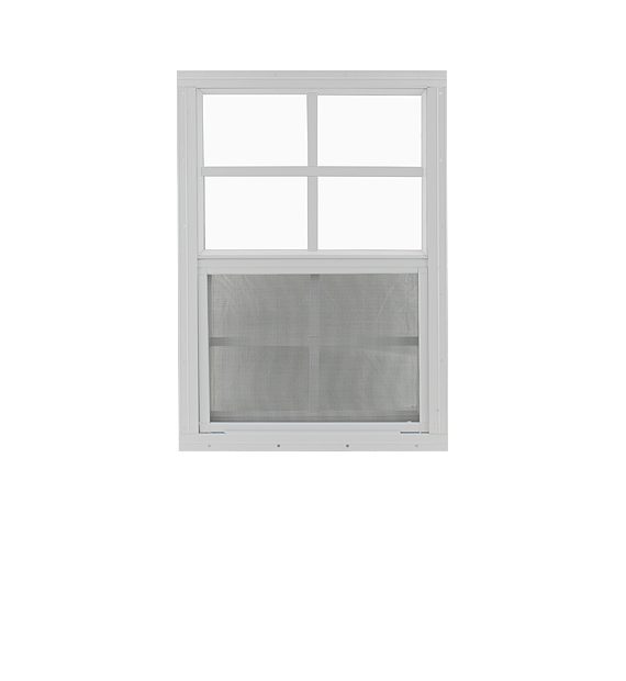 18" x 27" Single Pane Shed Window